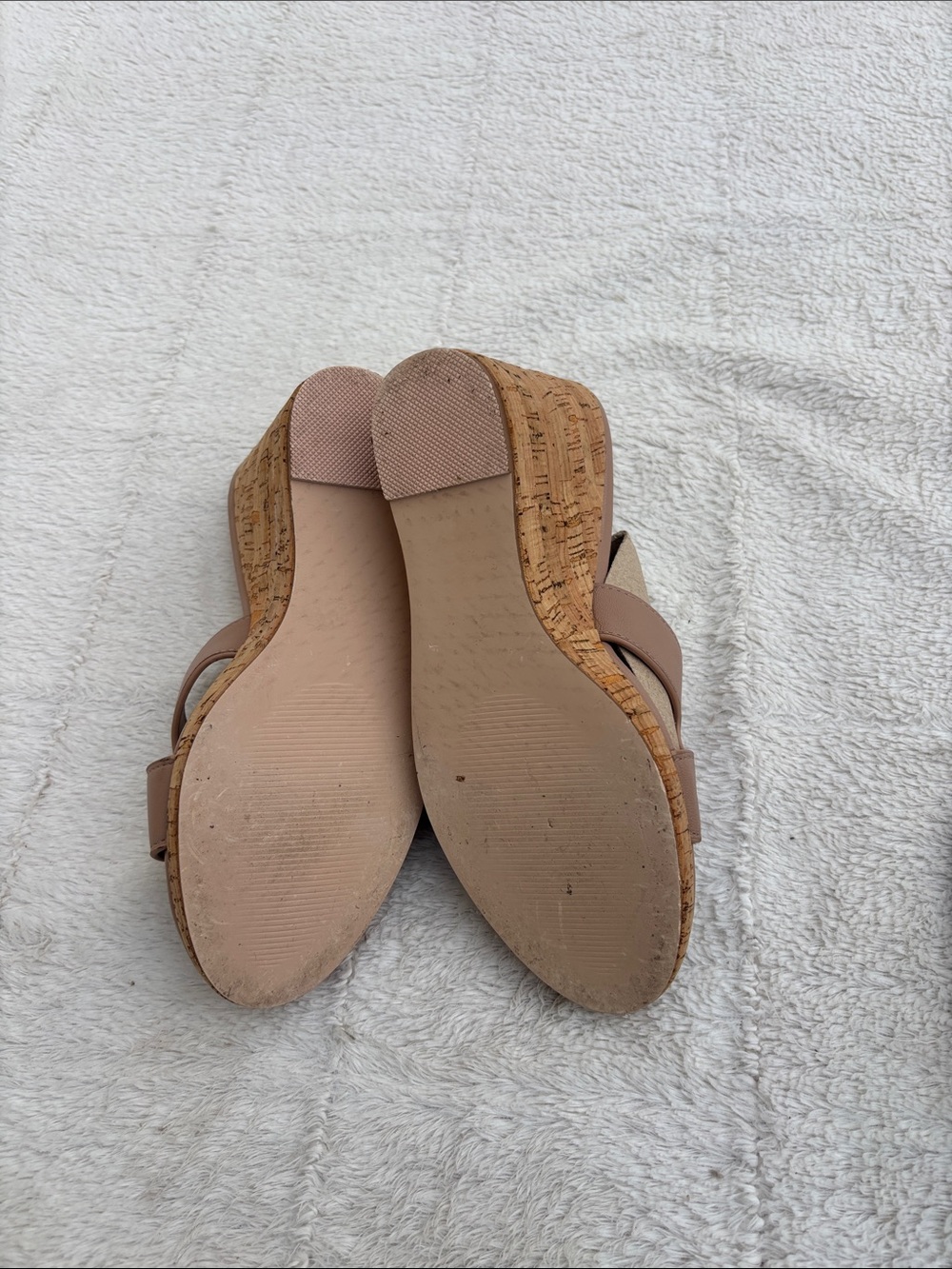 Steve Madden Tan Slip-On Wedge Mules - Picture 5 of 5